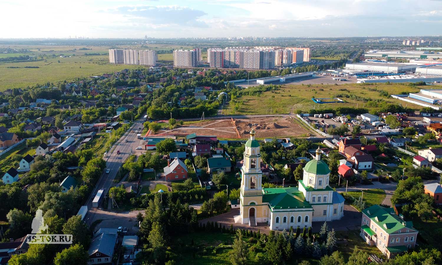 Домодедово город. Село Домодедово.